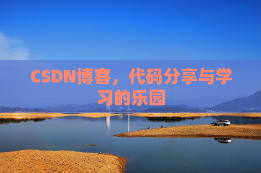 CSDN博客，代码分享与学习的乐园